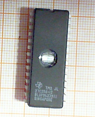 Eprom tms 27c256 dil dip - tms, 27c256-12
