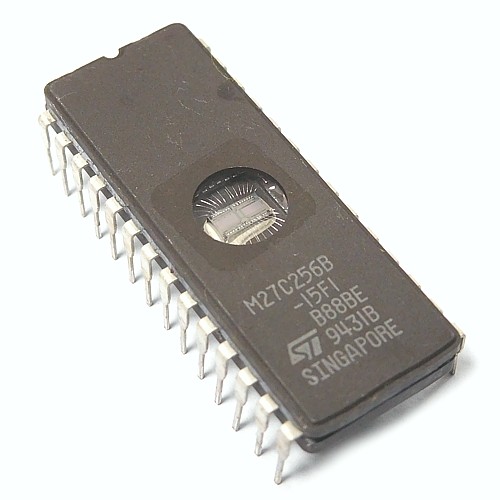 10pcs m27c256b 15f1 256kb uv - m27c256b-15f1,